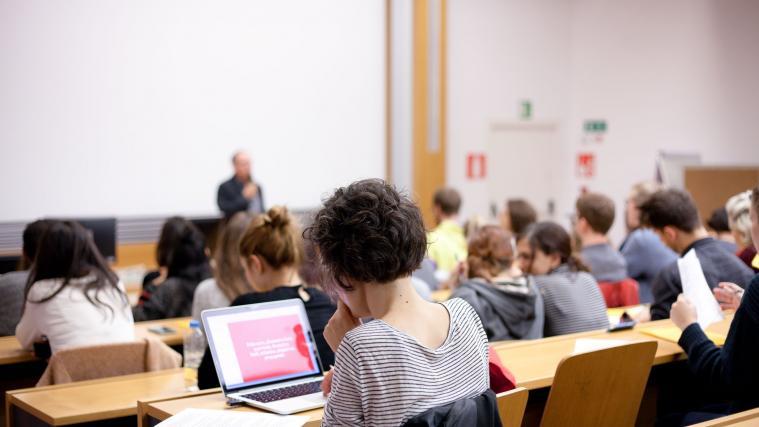 Foto aus der Vorlesung Accounting und Finanzwirtschaft (Archivbild)