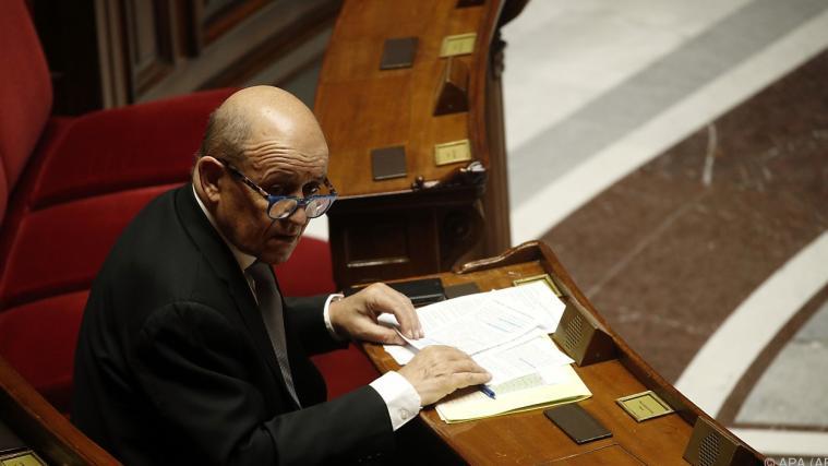 Frankreichs Außenminister Jean-Yves Le Drian.