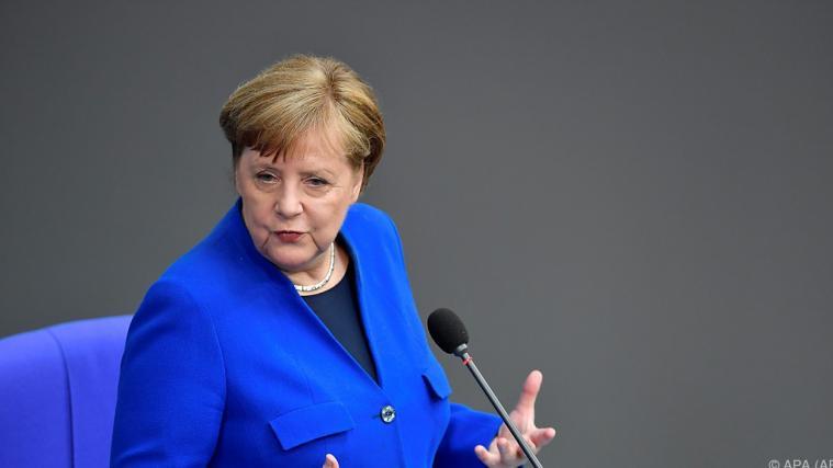 Merkel stellte sich den Fragen der Abgeordneten.