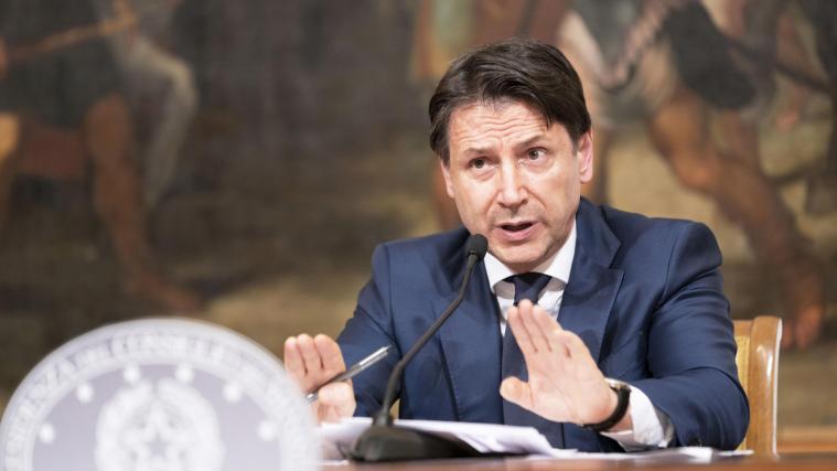 Ministerpräsident Giuseppe Conte.