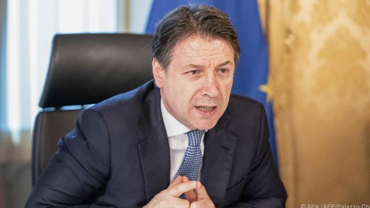 Premier Conte stellte am Mittwoch einen Sieben-Punkte-Plan vor.
