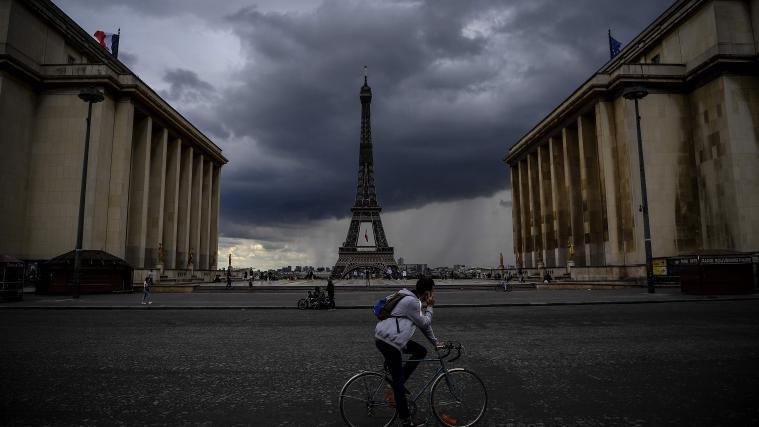 Strenge Corona-Maßnahmen in Paris.