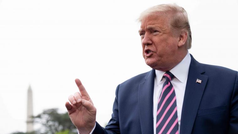 US-Präsident Trump glaubt nicht an die Prognosen.