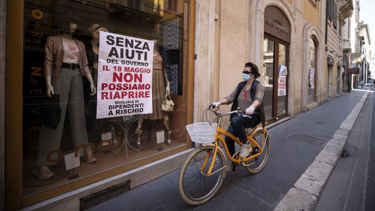 Viele Einzelhändler in Italien fordern nun Hilfsmaßnahmen von der Regierung.