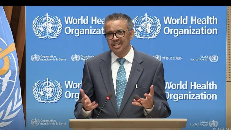 WHO-Chef Tedros Adhanom Ghebreyesus: WHO hat "früh Alarm geschlagen".
