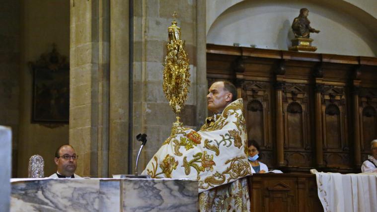 „Die Eucharistie darf nicht auf den Kirchenraum beschränkt werden“, sagte der Bischof.