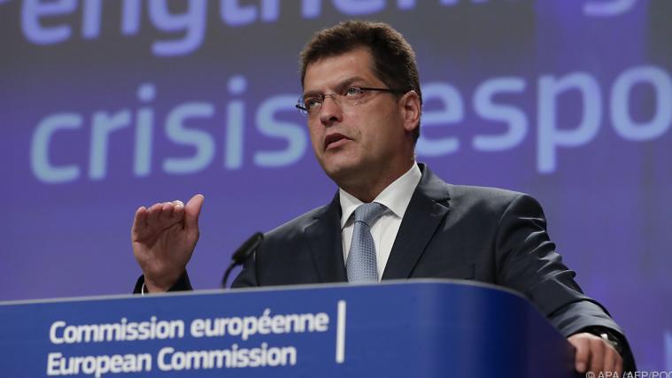 EU-Kommissar Lenarcic kündigte Neuerungen beim Krisenmanagement an.