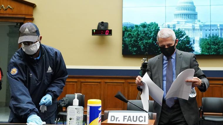 Fauci versicherte, dass Trump die Gesundheitsbehörden niemals angewiesen habe, die Corona-Tests einzuschränken.