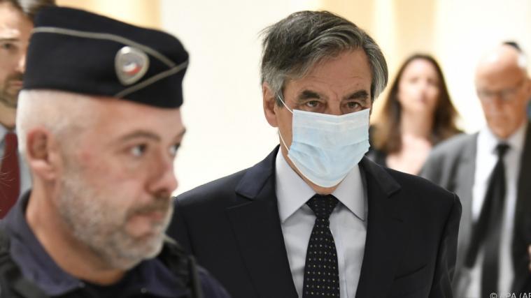 François Fillon beim Gang ins Gericht.
