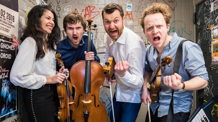Das Feuerbach Quartett.