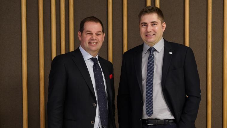 SWR-Präsident Hannes Mussak (links) und Geschäftsführer Andreas Mair (rechts) sprachen mit dem Tagblatt „Dolomiten“ über die Zukunft der Wirtschaft.