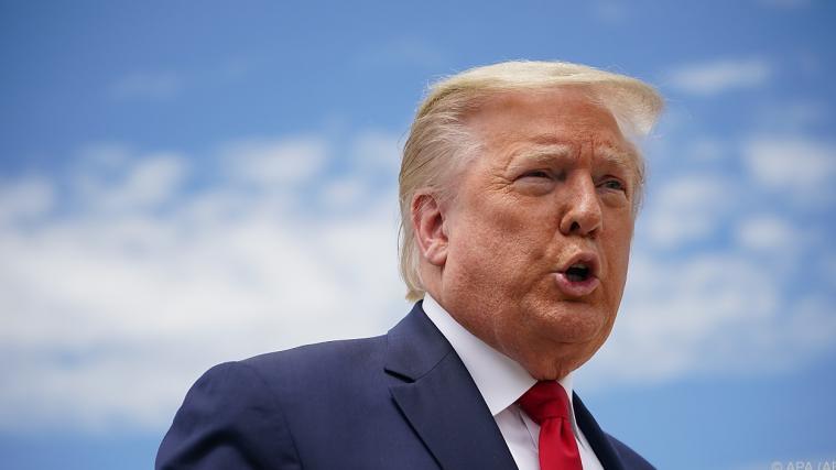 Trump reagierte erbost über die Kritik.