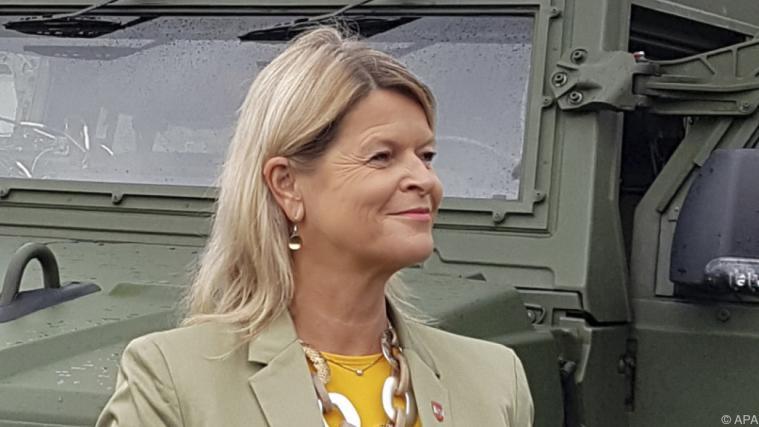Verteidigungsministerin Klaudia Tanner.