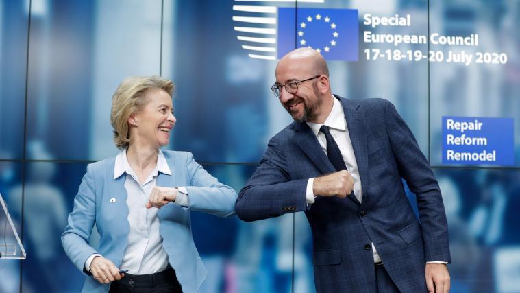 Auch Kommissionspräsidentin Ursula von der Leyen und Ratspräsident Charles Michel zeigten sich sehr erleichtert.