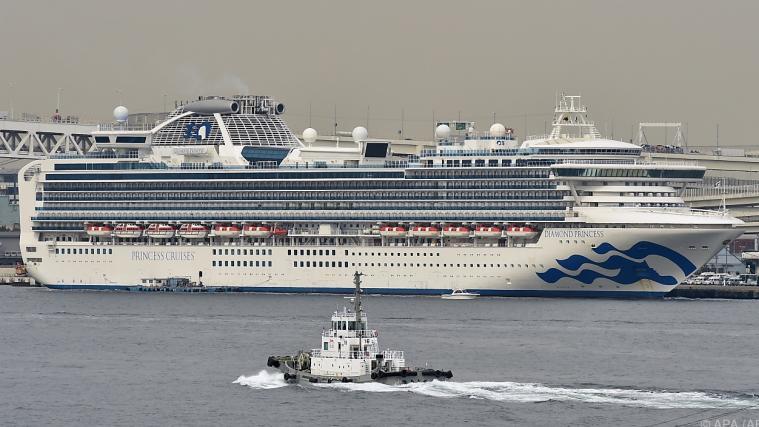 Auf der "Diamond Princess" infizierten sich 712 Personen mit Covid19.