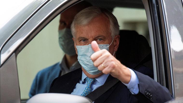 Barnier zeigte sich zuversichtlich.