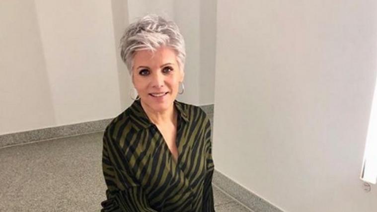 Birgit Schrowange genießt gemeinsam mt ihrem Partner die Schweizer Idylle.