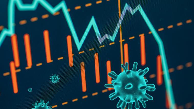 Das Coronavirus zwingt die Wirtschaft auf einen Tiefpunkt.