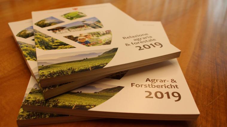 Der "Agrar- & Forstbericht 2019" fasst Daten und Fakten der Südtiroler Land- und Forstwirtschaft zusammen.