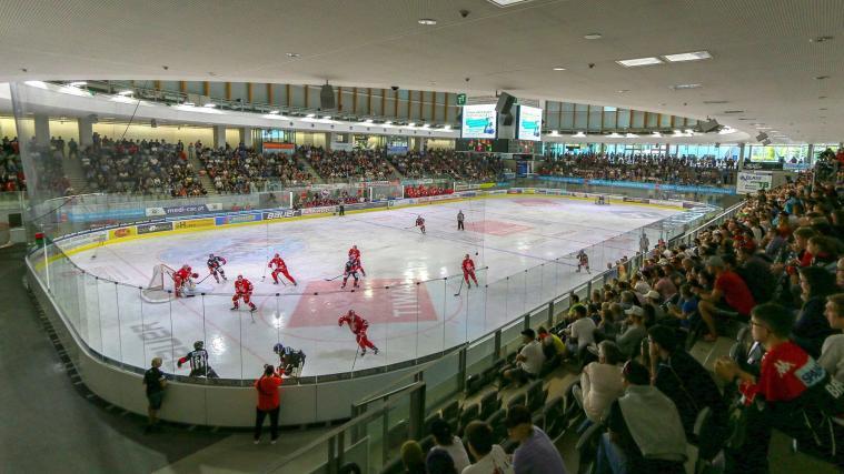 Die schmucke, aber kleine TIWAG Arena in Innsbruck wird während Corona zum Problemfall.