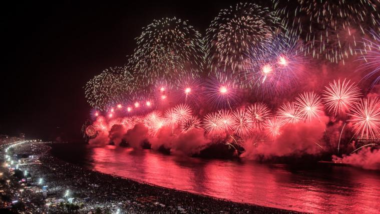 Die Silvesterfeier in Rio de Janeiro kann in diesem Jahr aufgrund der Coronavirus-Pandemie nicht wie gewohnt stattfinden.
