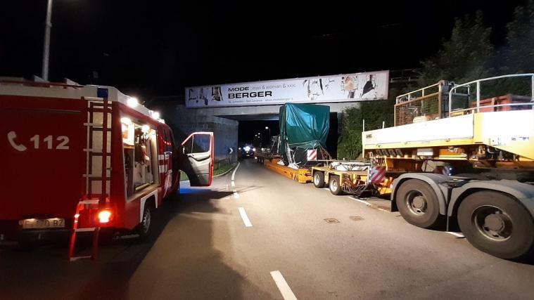 Die Wehrleute wurden gegen 0.30 Uhr alarmiert.