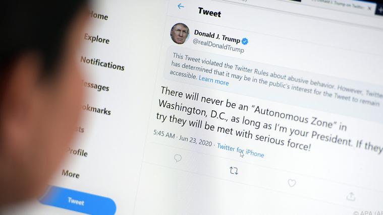 Donald Trumps Tweets beschäftigen seit Jahren die Öffentlichkeit.