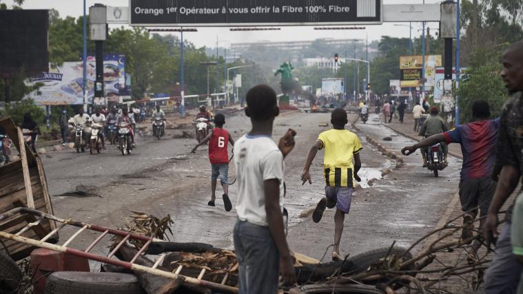 Heftige Krawalle gibt es zurzeit in Bamako.