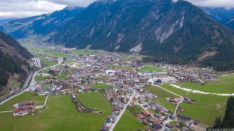 Im Gemeindegebiet von Mayrhofen war der Wanderer unterwegs.