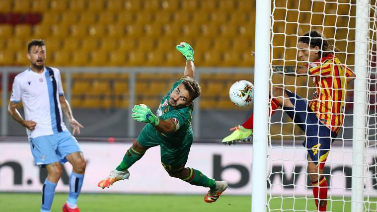 Lecce knöpfte Lazio alle drei Punkte ab.