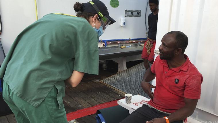 Migranten sollen medizinisch versorgt werden.