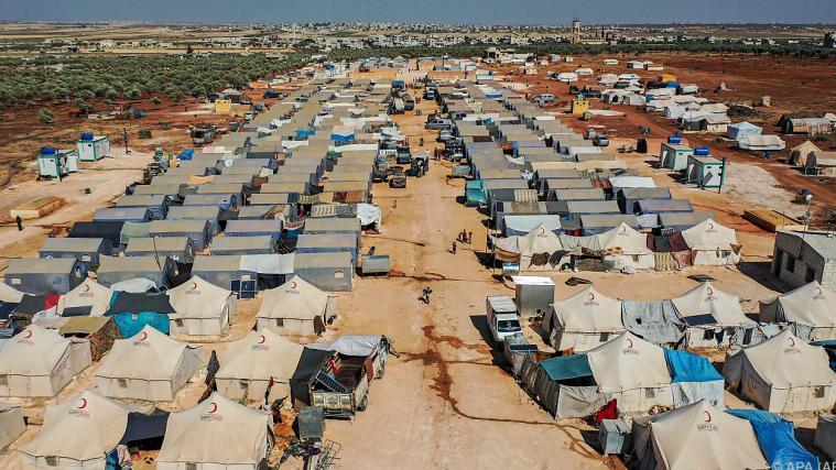 Millionen Geflüchtete in Syrien von Hilfslieferungen abhängig.