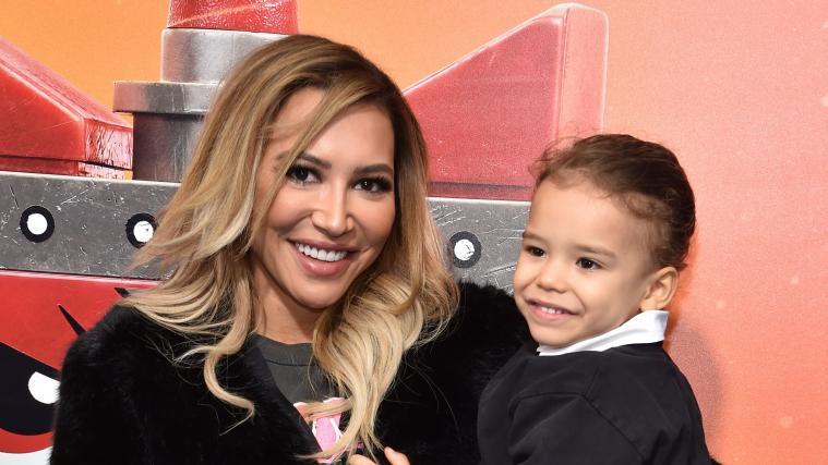 Naya Rivera und ihr Sohn Josey Hollis.