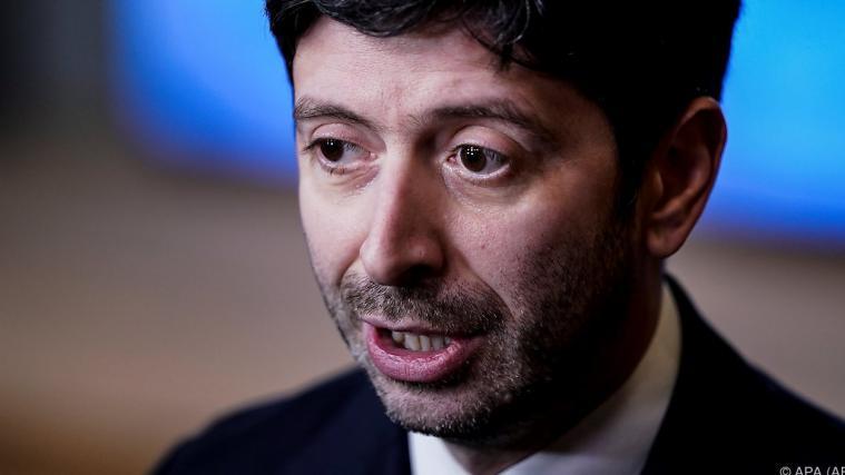 Roberto Speranza mit neuen Ausbrüchen konfrontiert.