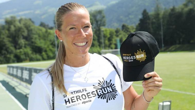 Schwimm-Ass Laura Letrari hat am Sporthilfe Heroes Run teilgenommen.