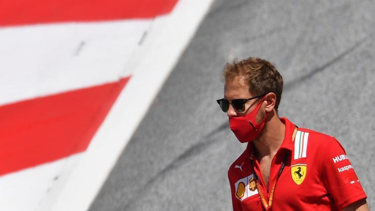 Sebastian Vettel zeigte eine schwache Leistung.
