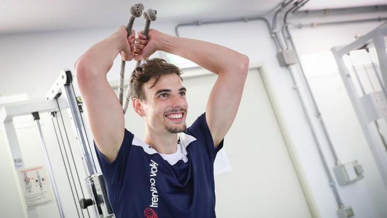 Simone Giannelli darf mit Trient in der Champions League antreten.
