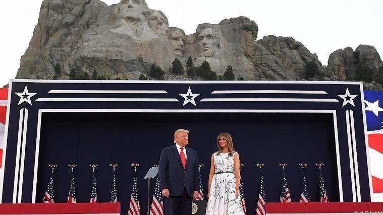 US-Präsident Trump ist wie immer von sich überzeugt.