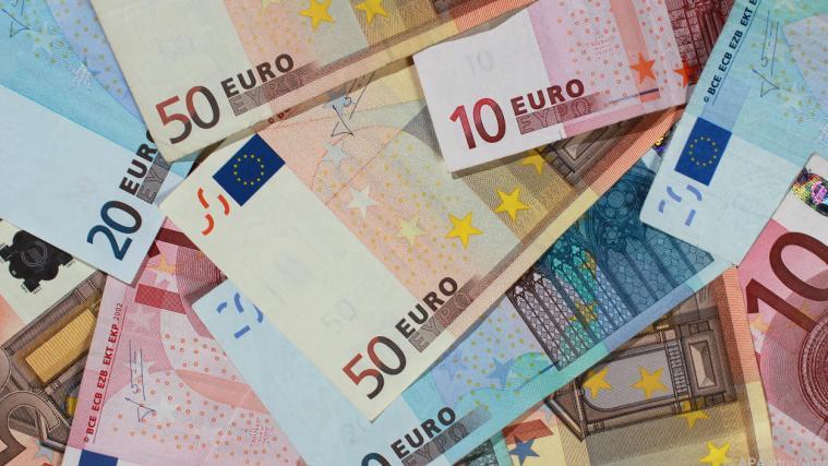 Viertel aller gefälschten Euro-Geldscheine seit Einführung des Euro.