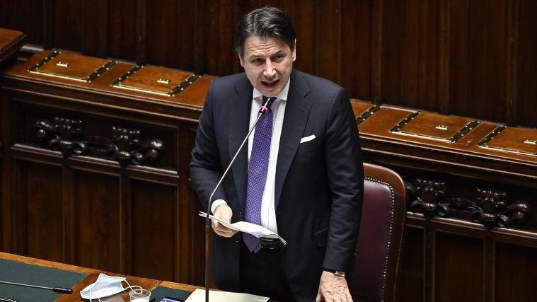 „Wir gewinnen oder verlieren alle“: Giuseppe Contes Appell an Europa.
