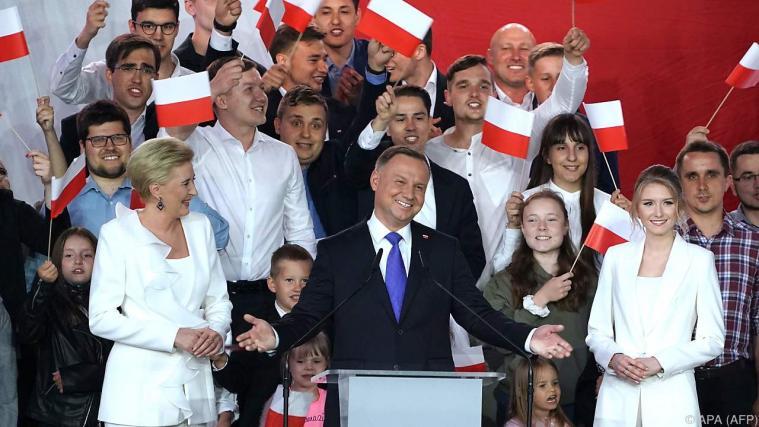 Zuversicht beim bisherigen Amtshinhaber.