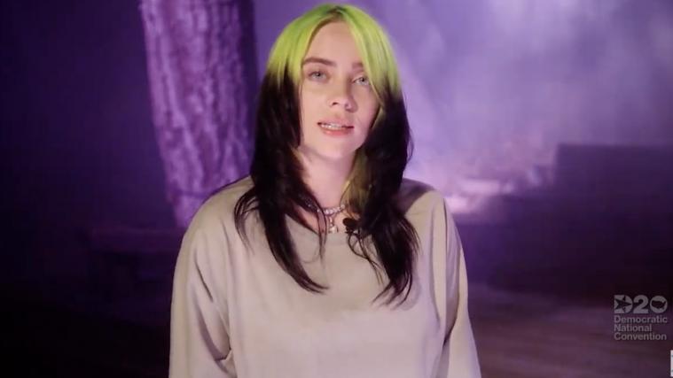 Billie Eilish ruft zur Abwahl Donald Trumps auf.