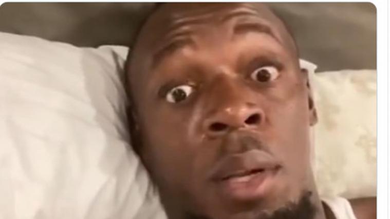 Bolt wurde positiv auf das Coronavirus gestestet.
