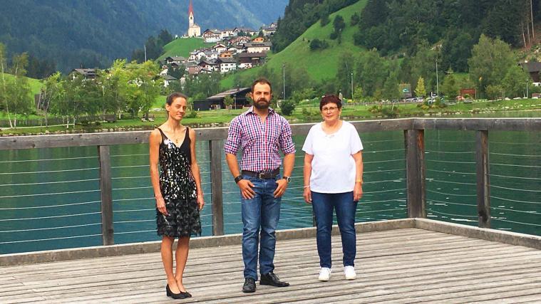 Die 3 Kandidaten der Süd-Tiroler Freiheit in Mühlwald.