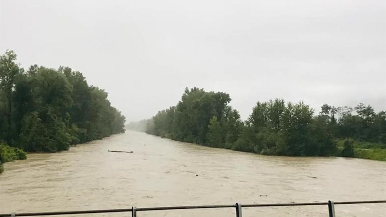 Die Situation an der Etsch ist zur Zeit unter Kontrolle.