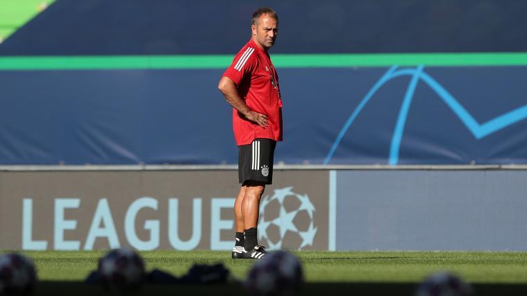 Hansi Flick geht mit dem FC Bayern als haushoher Favorit ins Duell mit Lyon.