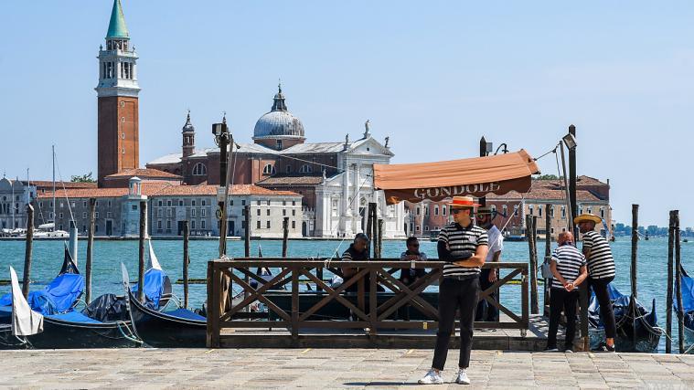 In Venedig wartet man auf die Rückkehr von Kreuzfahrtschiffen.