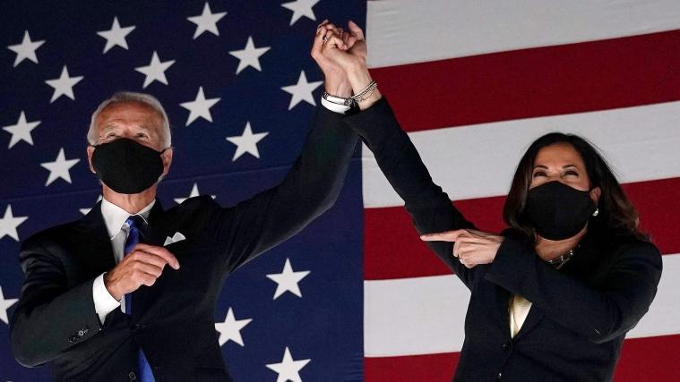 Joe Biden und Kamala Harris.