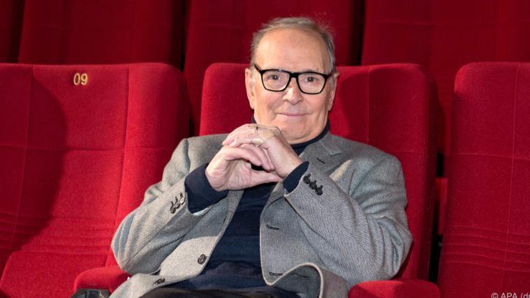 Legendärer Filmmusik-Komponist Ennio Morricone.