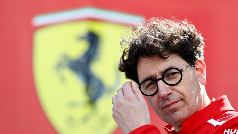 Mattia Binotto sprach mit Journalisten über die schwierige Situation bei Vettel.